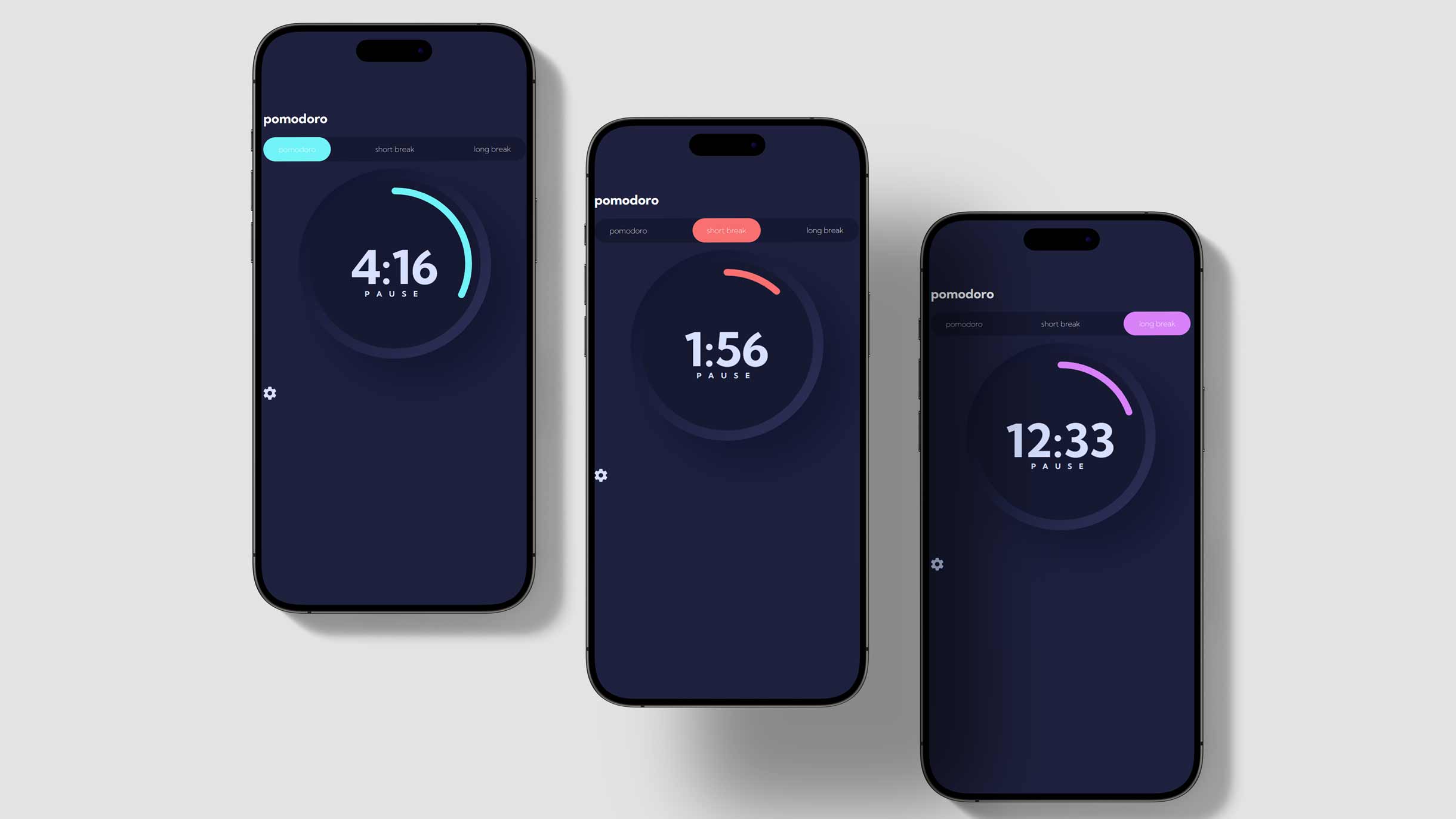 Frontend mentor - Pomodoro de Raph