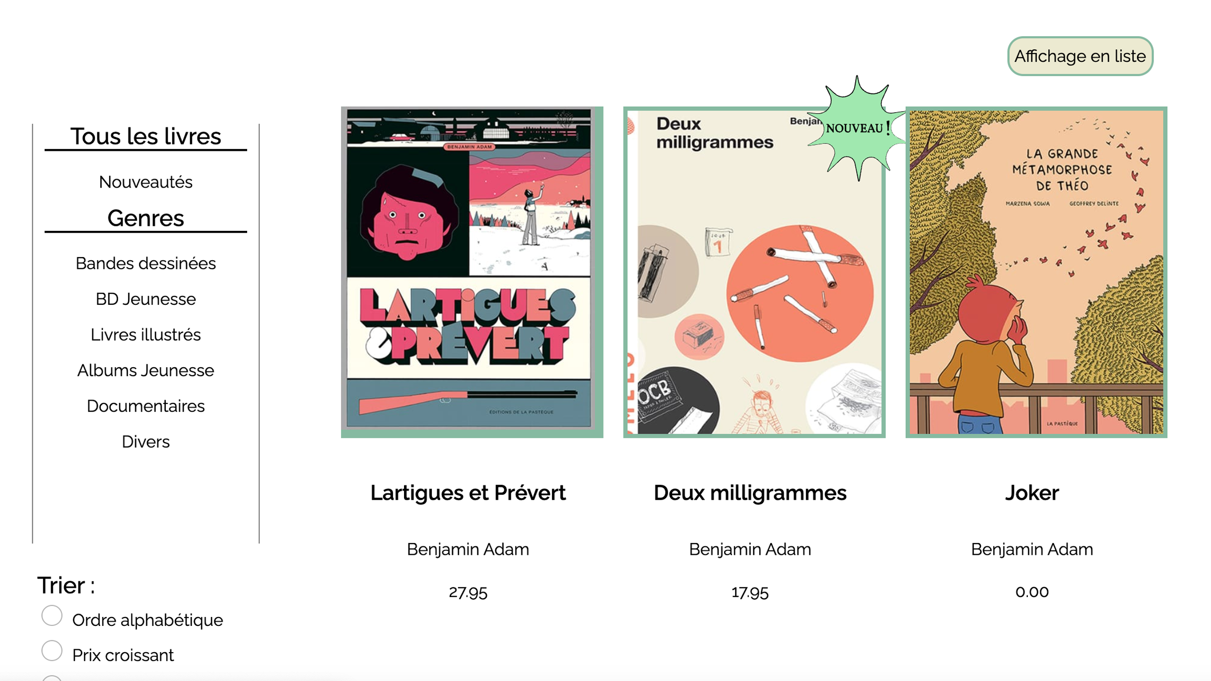 Image de l'étape Mise en ligne finale