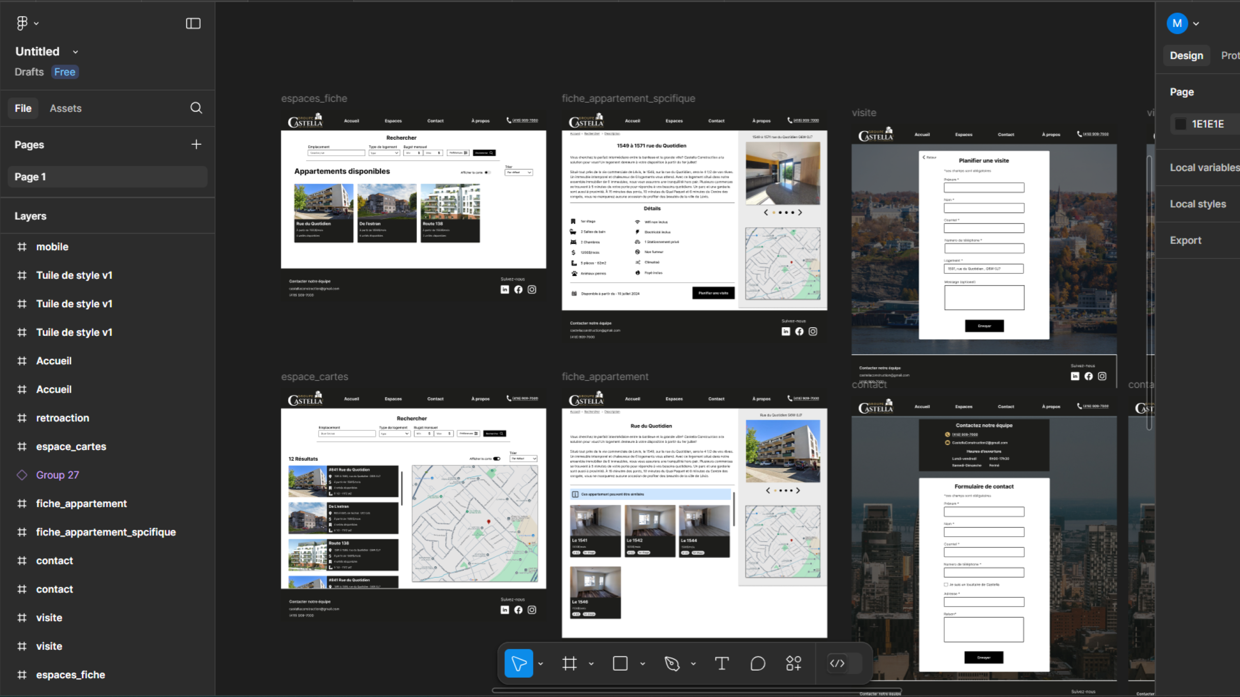 Image de l'étape Cr&eacute;ation des maquettes